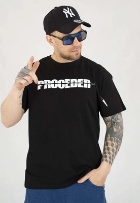 T-shirt Chada Proceder Bullet czarny