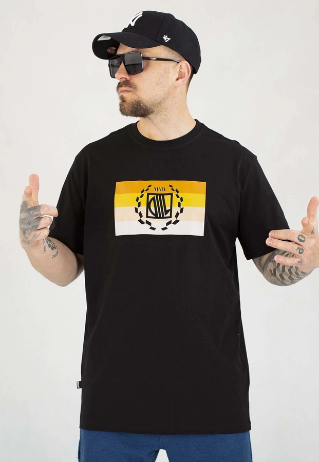 T-shirt Diil Pallet czarny