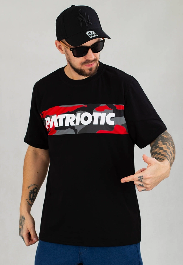 T-shirt Patriotic Futura Camo Box czarna