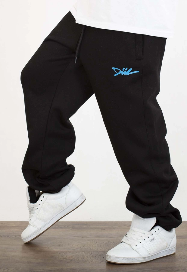 Dresy Diil Baggy Diil czarne niebieskie