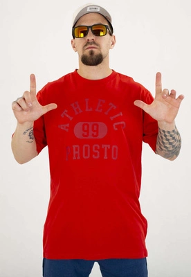 T-shirt Prosto Athletic czerwony