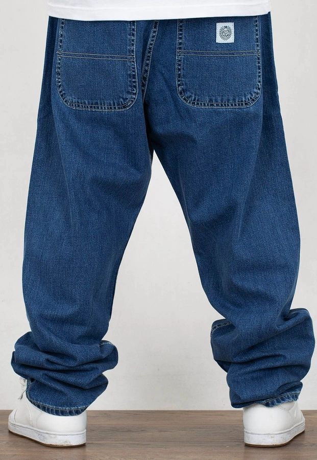 Spodnie Mass Jeans Baggy Fit Craft blue