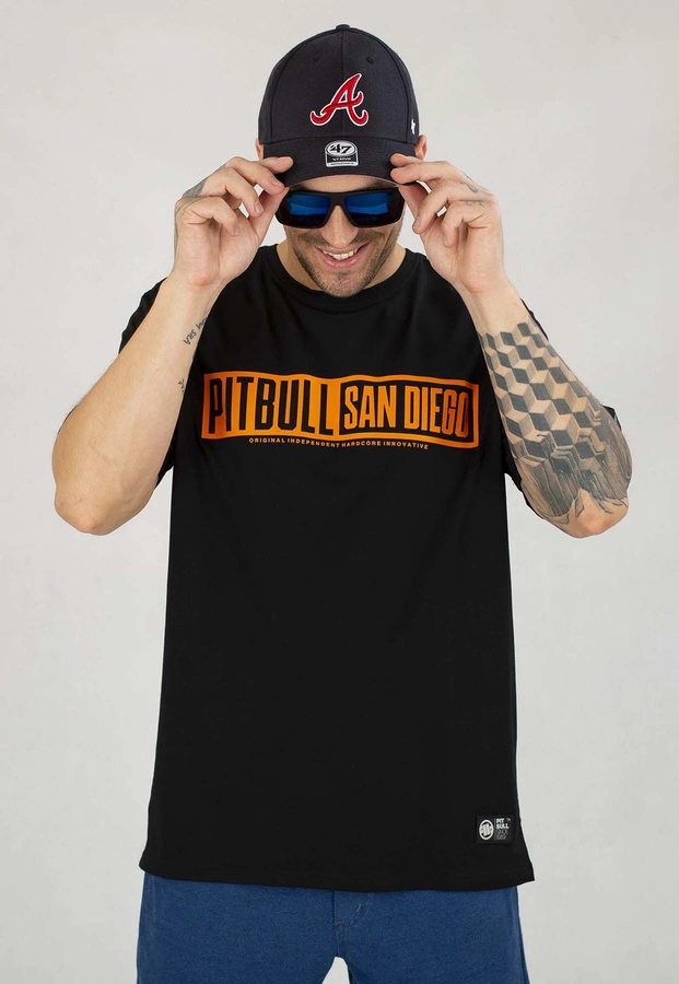 T-shirt Pit Bull Eighty Nine Dog czarny