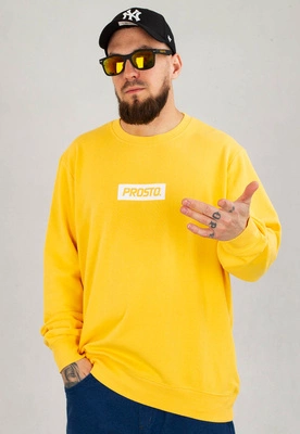 Bluza Prosto Crewneck Bokz żółta