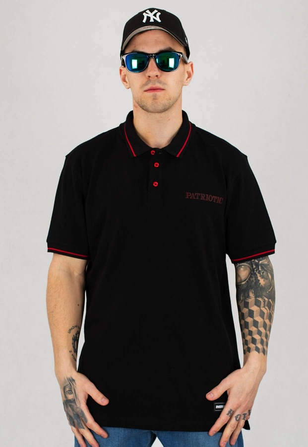 Polo Patriotic Red Shadow czarny