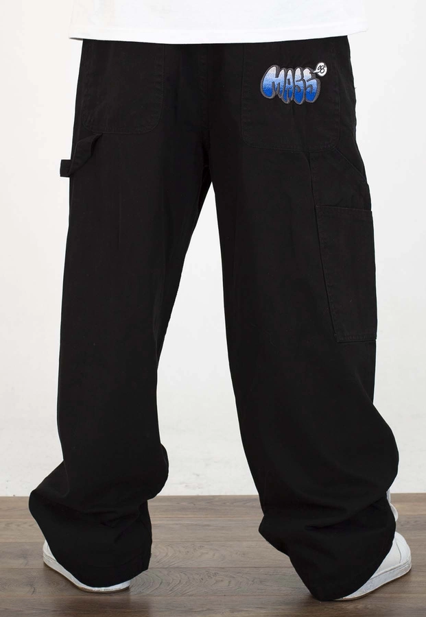 Spodnie Mass Pants Baggy Extra Fit Wall black