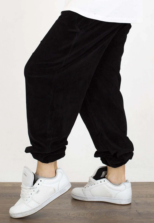 Dresy Jigga Wear Trap Sztruksowe Cord czarne
