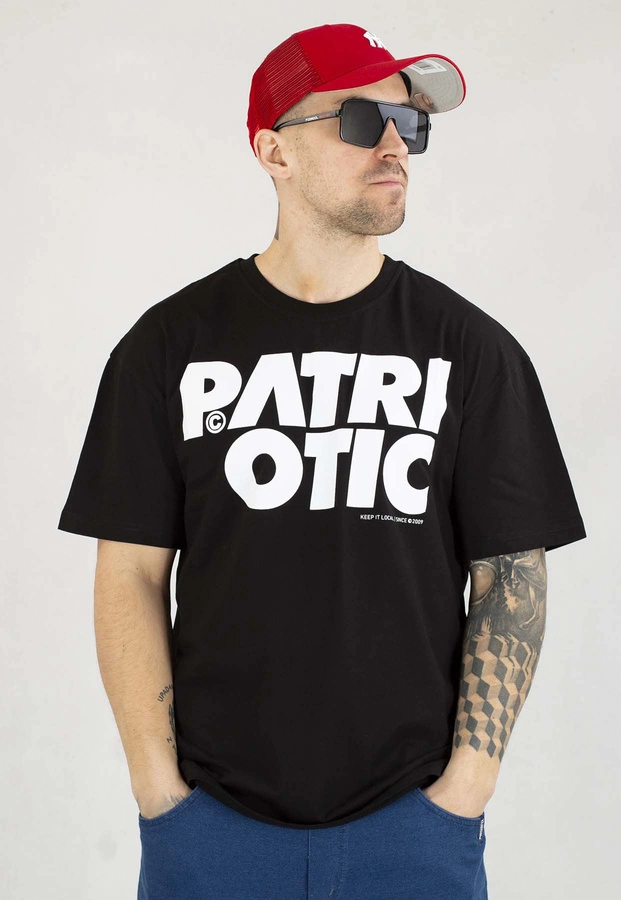 T-shirt Patriotic Cls czarno biały