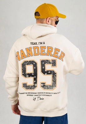 Bluza I8 Z Kapturem 95 kremowa