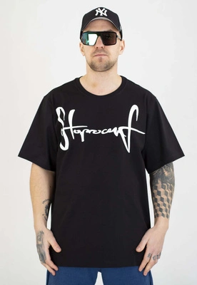 T-shirt Stoprocent Tag Stoprocent czarny biały