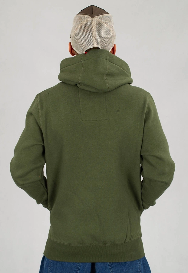 Bluza Pit Bull Zip Small Logo 19 oliwkowa