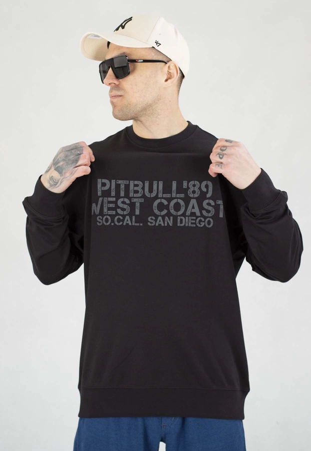 Bluza Pit Bull Bez Kaptura Driving czarna