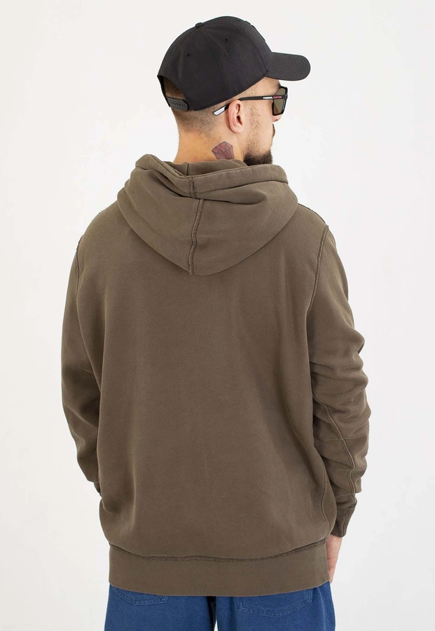 Bluza Pit Bull Z Kapturem ZIP Hackett major olive