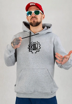 Bluza Diil Z Kapturem Laur Zelo szara