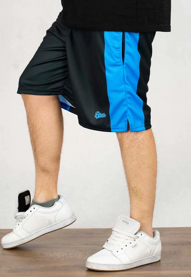 Spodenki Patriotic Collage Tag czarno niebieskie