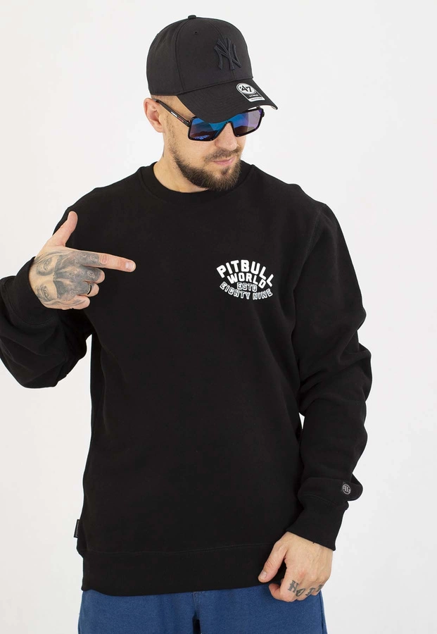 Bluza Pit Bull Bez Kaptura Hero czarna