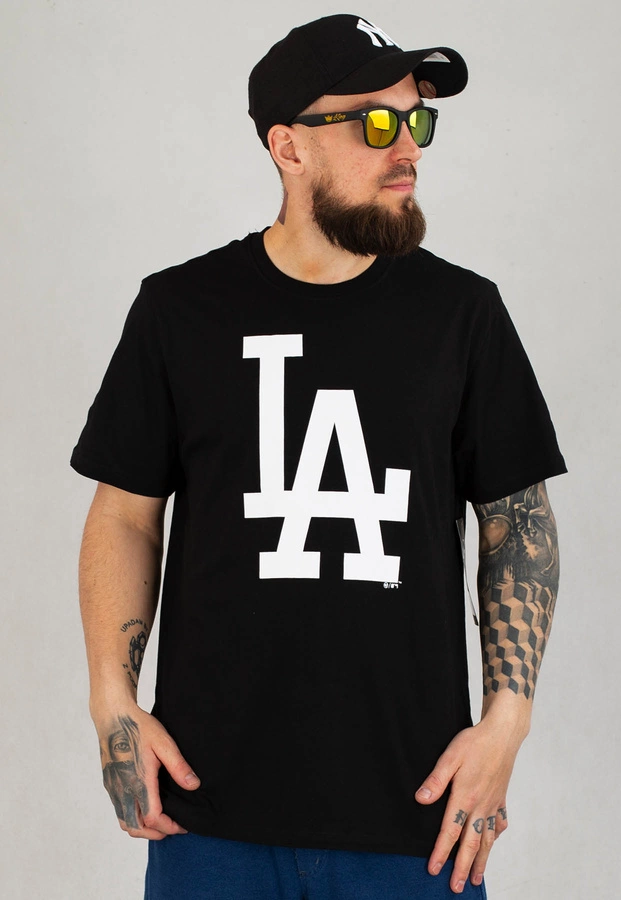 T-shirt 47 Brand Los Angeles Dodgers 557554 czarny