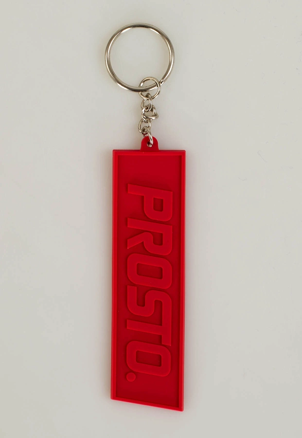 Brelok Prosto Klasyk Keychain Hiba czerwony