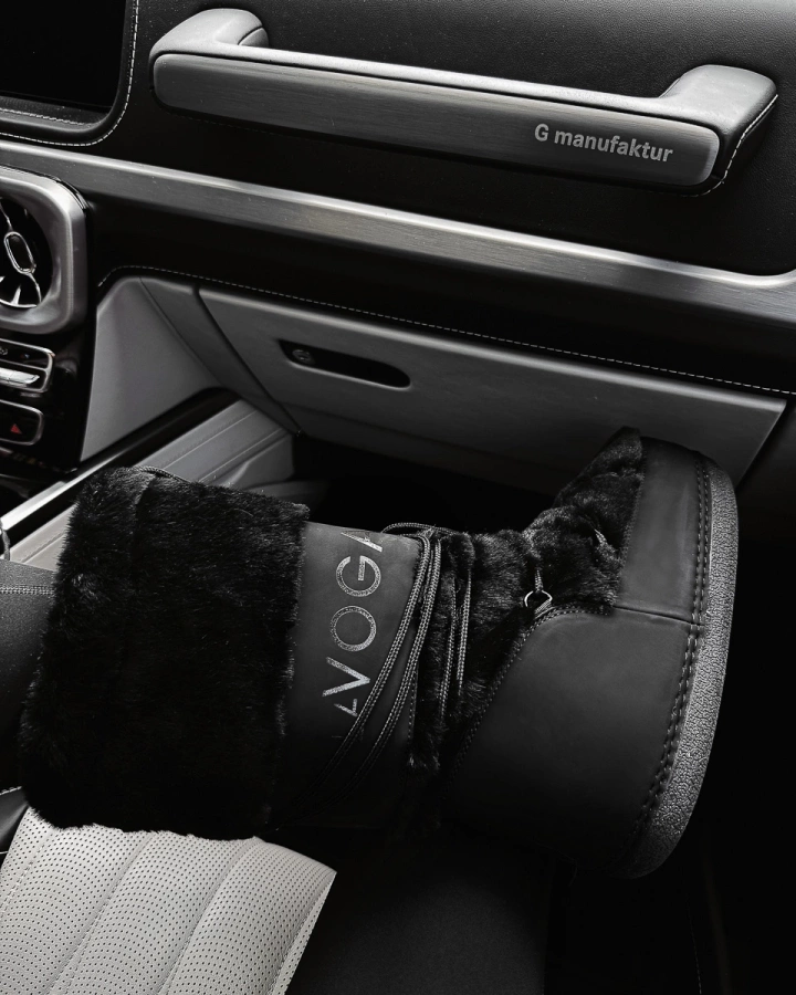 Buty Olavoga Śniegowce Wenus czarne