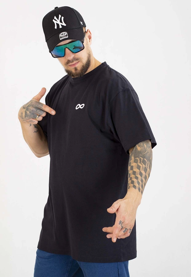 T-shirt Prosto Oversize  Infinity D czarny