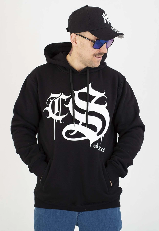 Bluza Ciemna Strefa Z Kapturem CS Chicano czarna