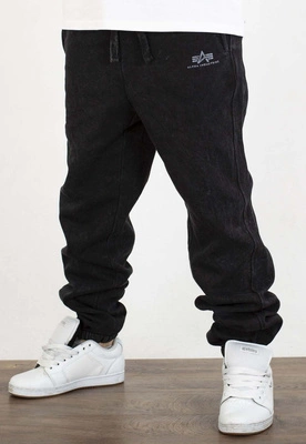 Dresy Alpha Industries Jogger Vintage Basic 258361 czarne
