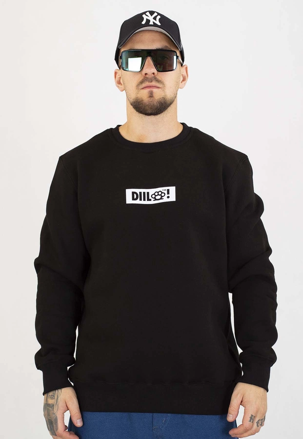 Bluza Diil Bez Kaptura Kastet czarna