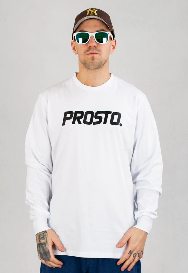 Longsleeve Prosto Clazo biały