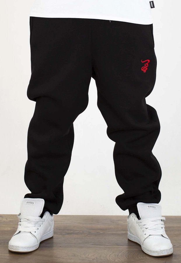 Dresy Grube Lolo Dymek Haft czarno czerwone