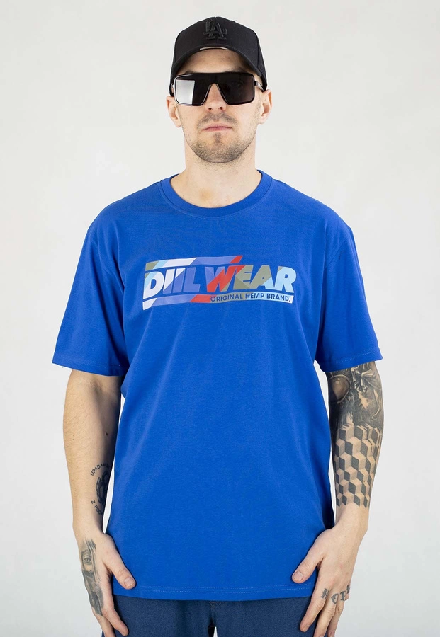 T-shirt Diil Line Wear chabrowy