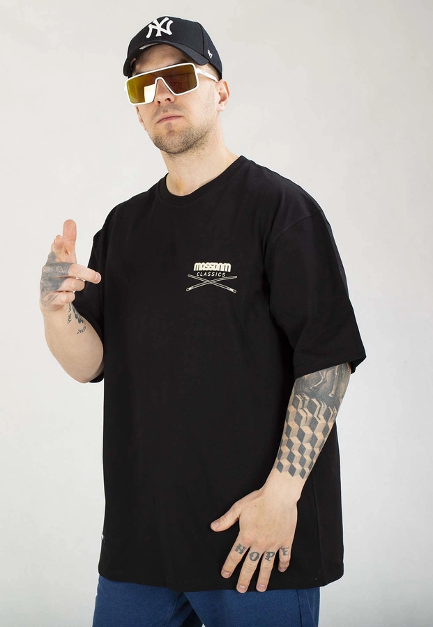 T-shirt Mass 98 Ball czarny