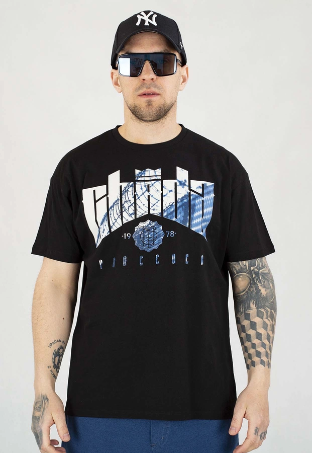 T-shirt Chada Proceder Prison Fence czarny