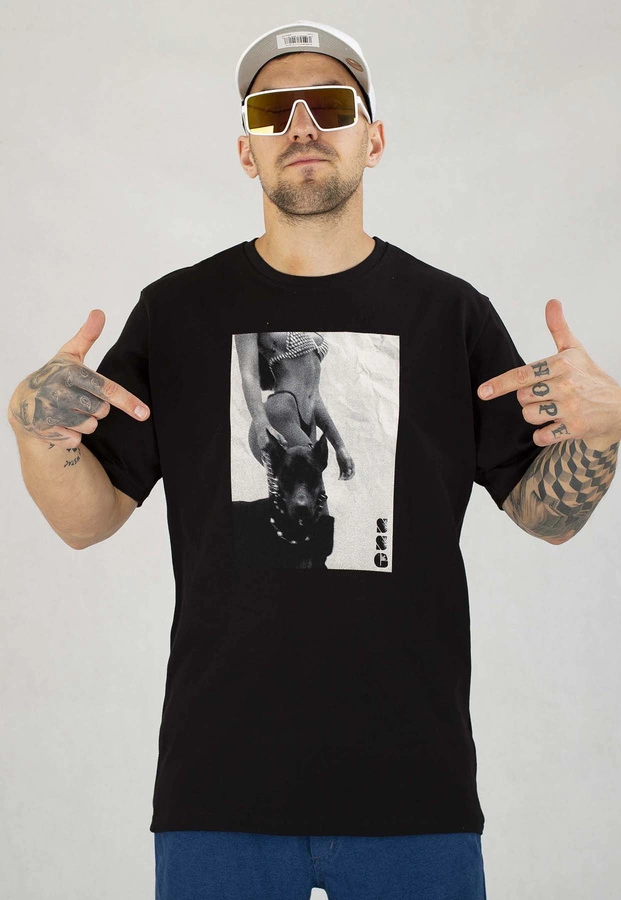 T-Shirt SSG Doberman czarny