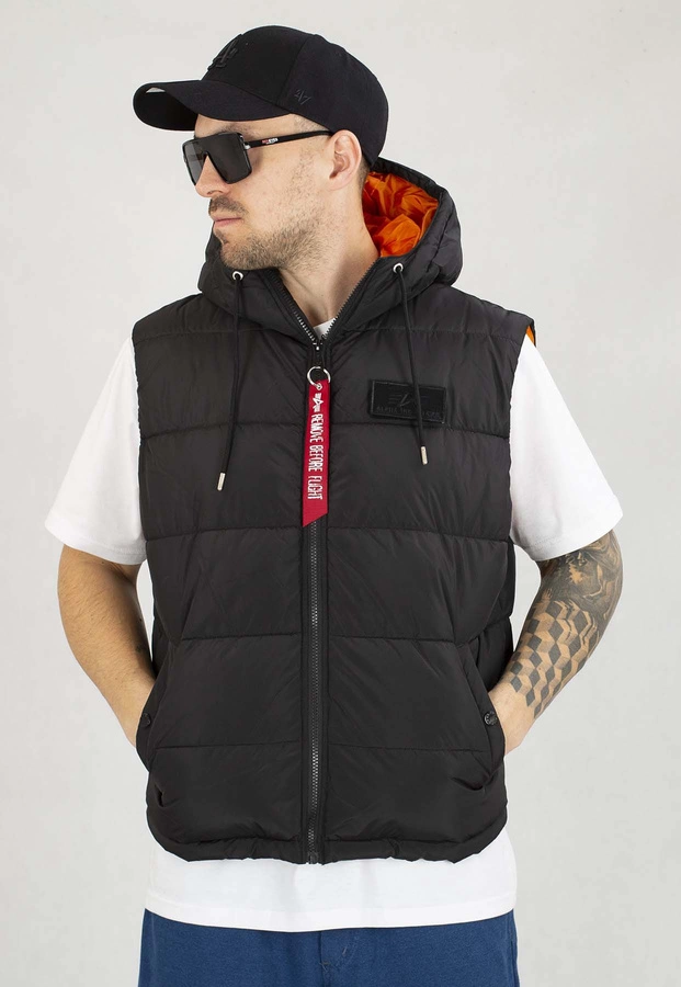 Bezrękawnik Alpha Industries Puffer FD 118110 czarny