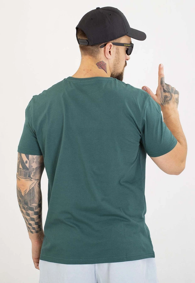 T-shirt Alpha Industries Basic 100501 zielony