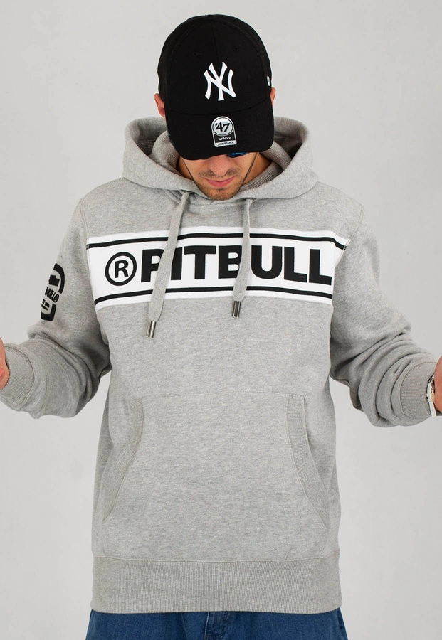 Bluza Pit Bull Potomac szara melanż