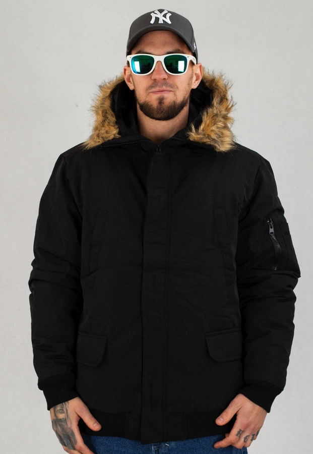 Kurtka Niemaloga Fur Bomber czarna