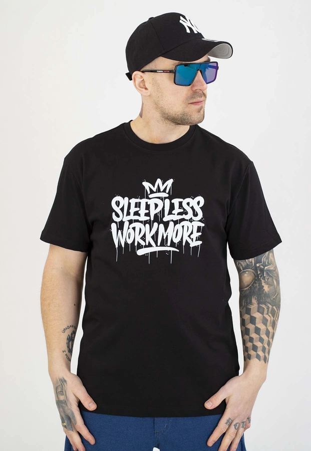 T-shirt Motive Work czarny