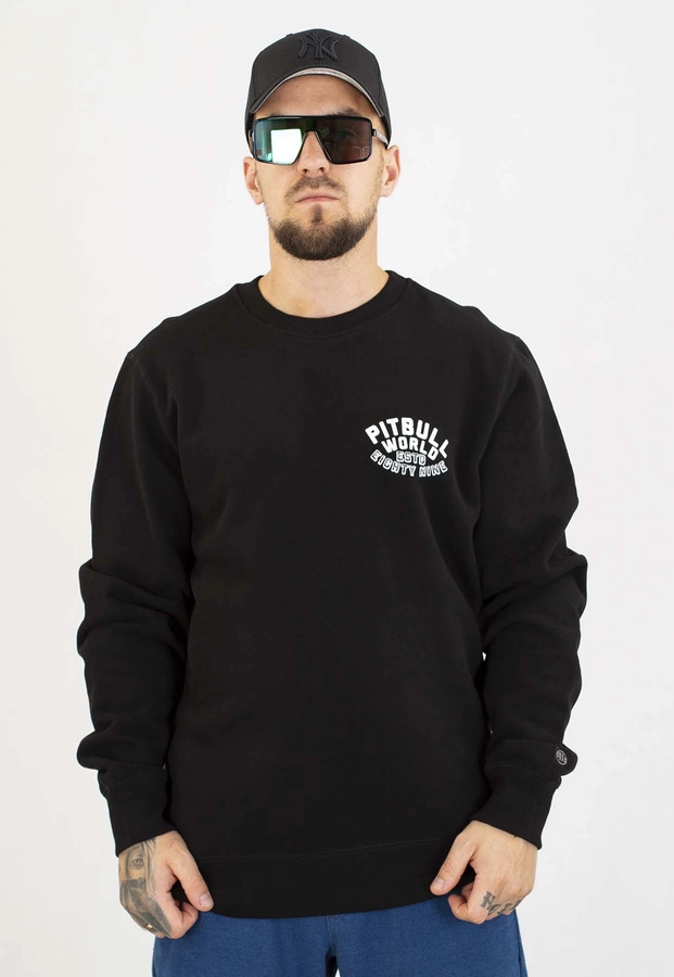 Bluza Pit Bull Bez Kaptura Hero czarna
