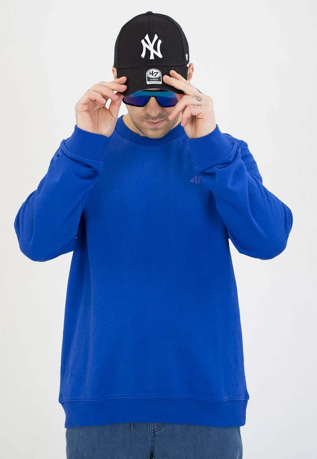 Bluza 4F Bez Kaptura M1981 kobaltowa