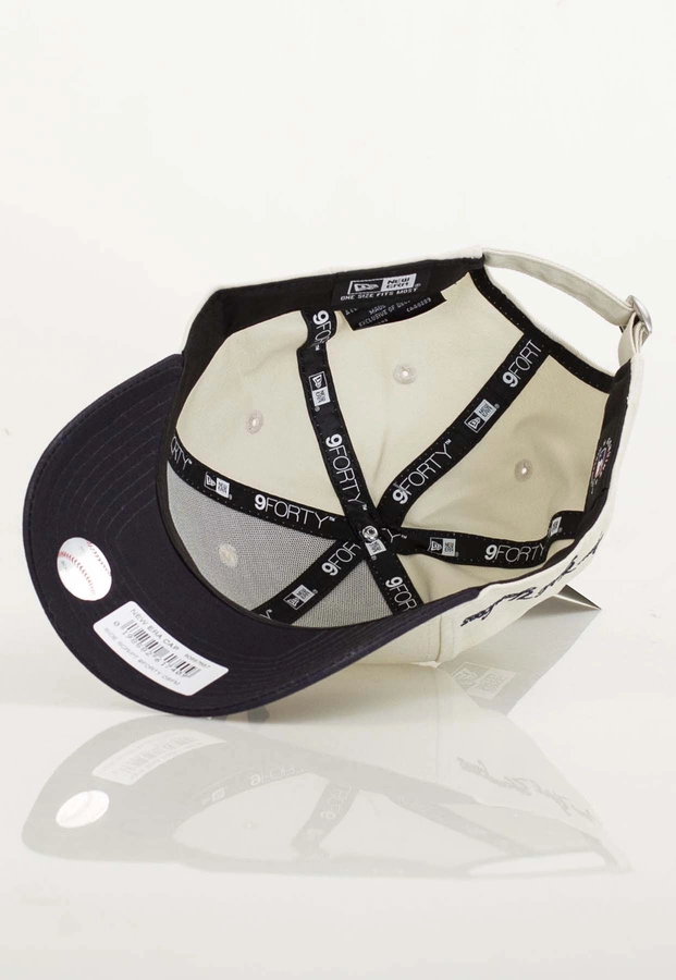Czapka Trucker New Era Side Script 9Forty 60667557 beżowo czarna