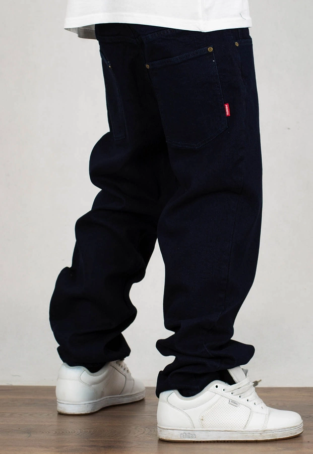 Spodnie Prosto Baggy Oyeah navy jeans