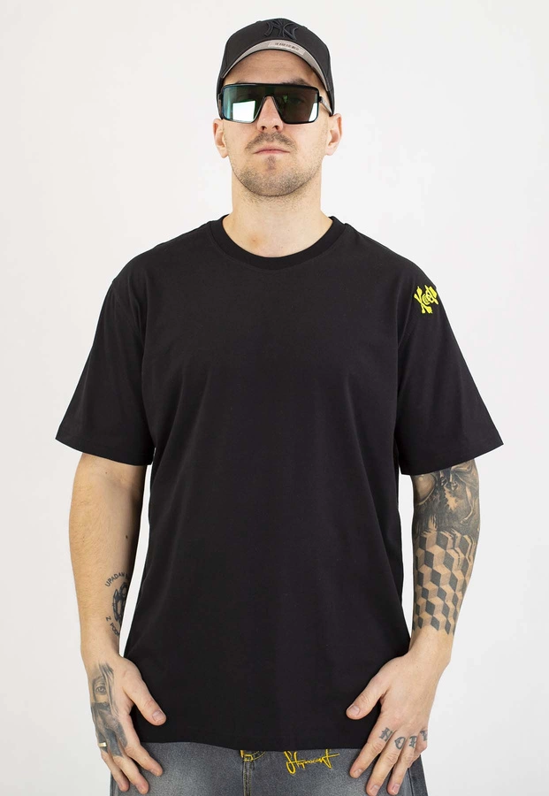 T-shirt Stoprocent Wini's Skull Haftbark czarny