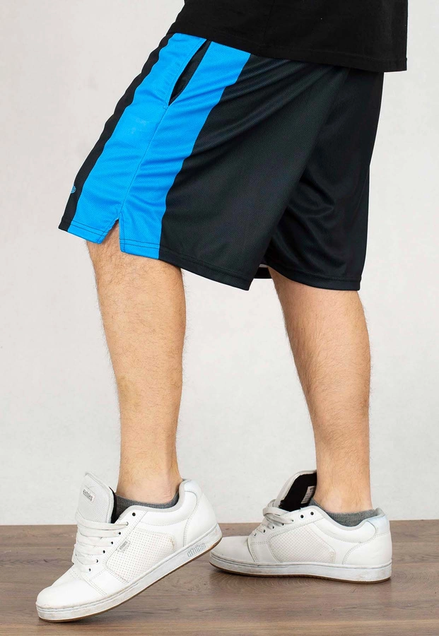 Spodenki Patriotic Collage Tag czarno niebieskie