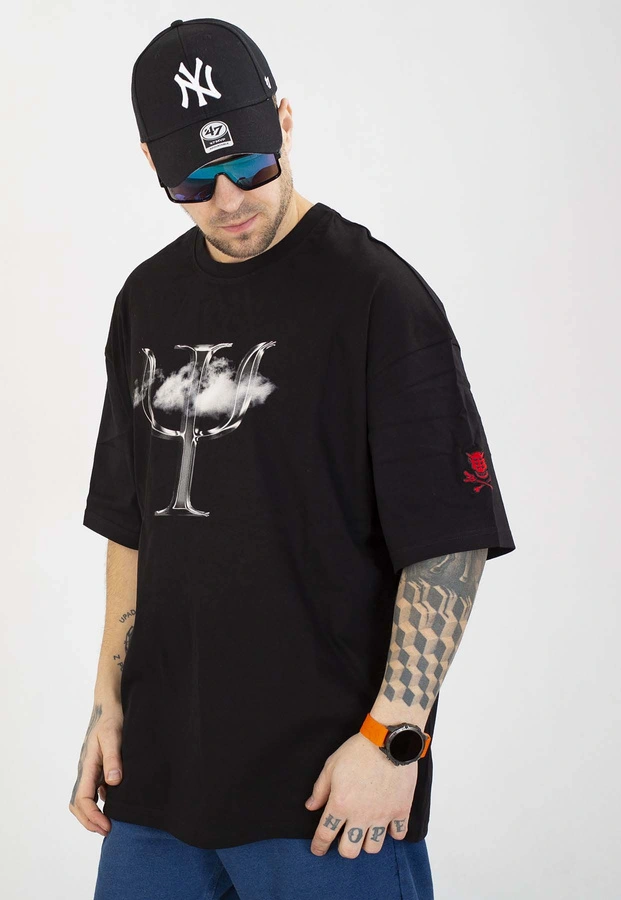 T-shirt Stoprocent Psi czarny 