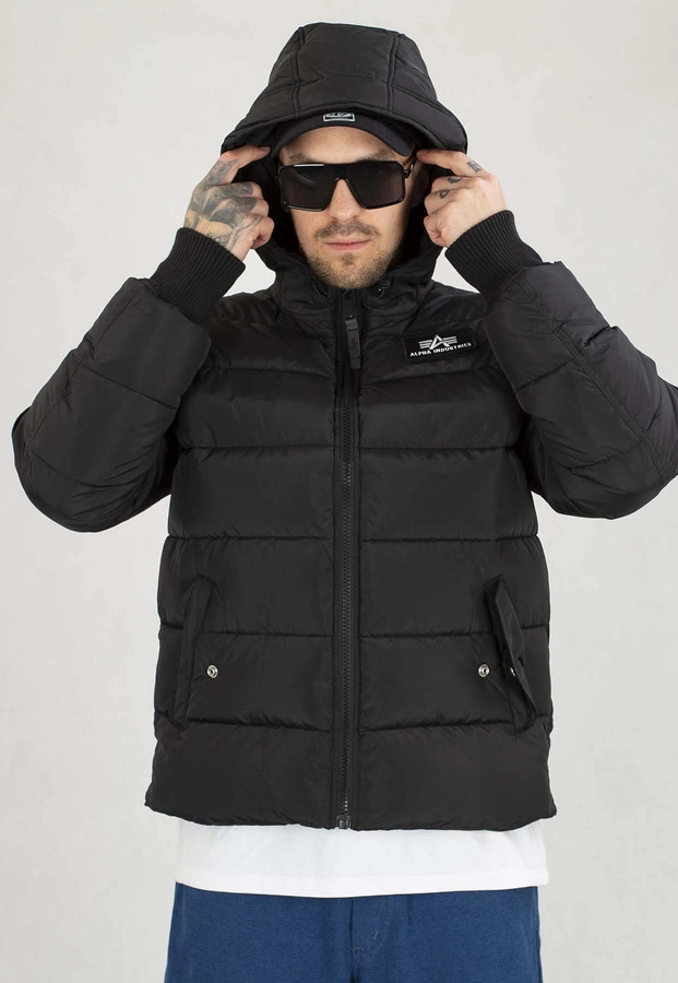 Kurtka Alpha Industries Zimowa Puffer Alpha FD 118113 czarna