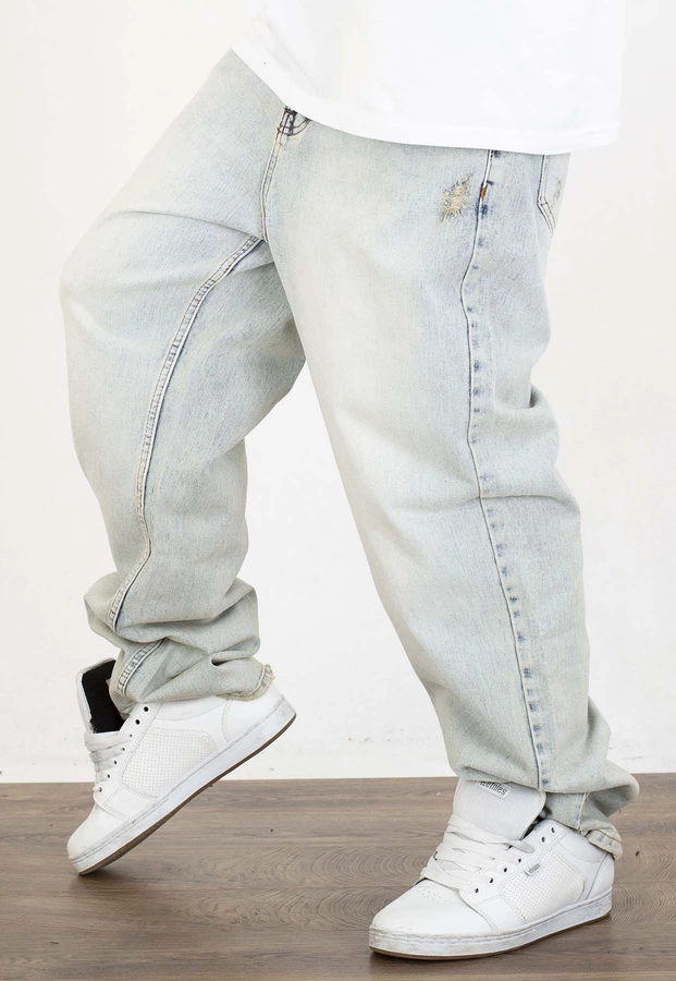 Spodnie I8 Denim BAG83 Baggy super light blue