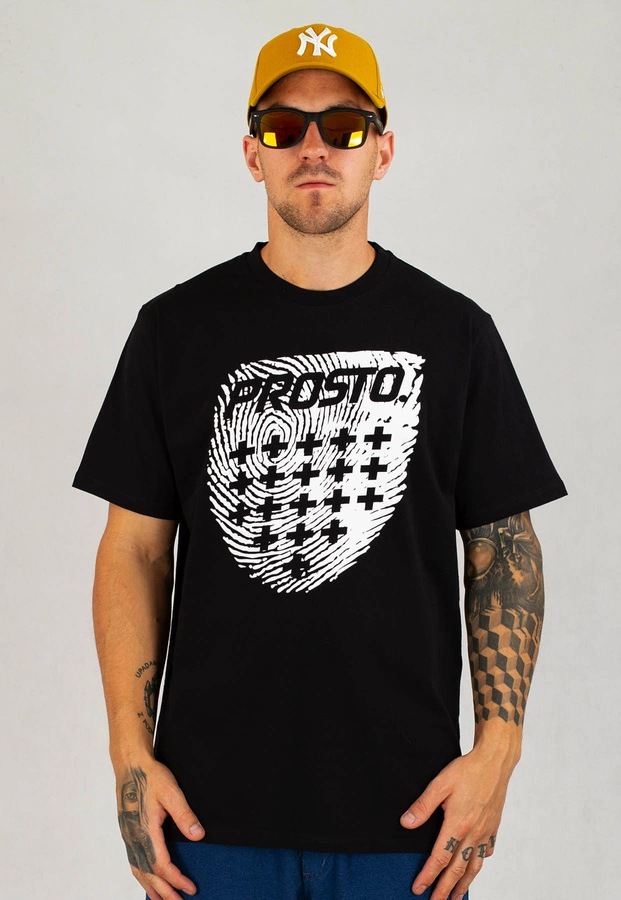 T-shirt Prosto Finger czarny