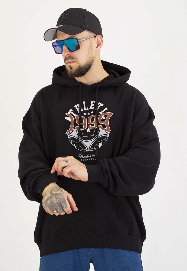 Bluza Prosto Z kapturem Athletic czarna