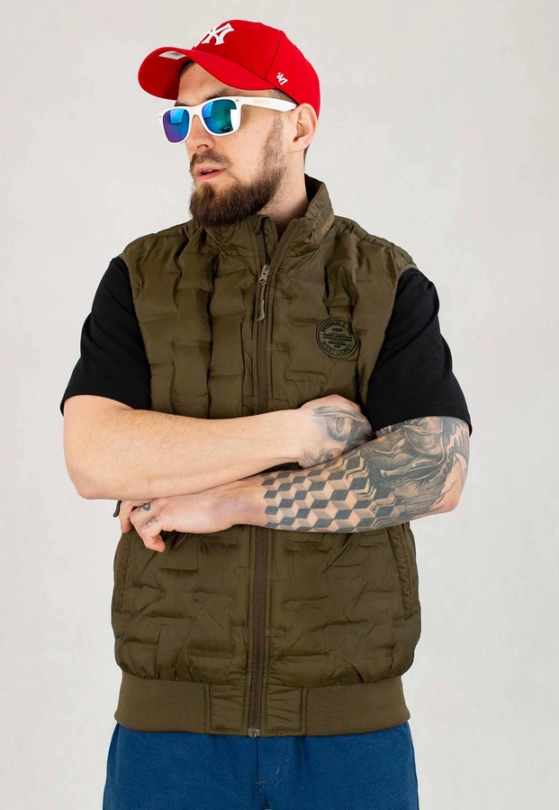 Bezrękawnik Pit Bull Vest oliwkowy